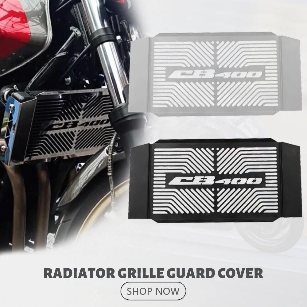 

Radiator Guard For HONDA CB400 CB400SF CB400 VTEC 1999-2010 2009 Motorcycle Accessories Radiator Grille Guard Cover Protection