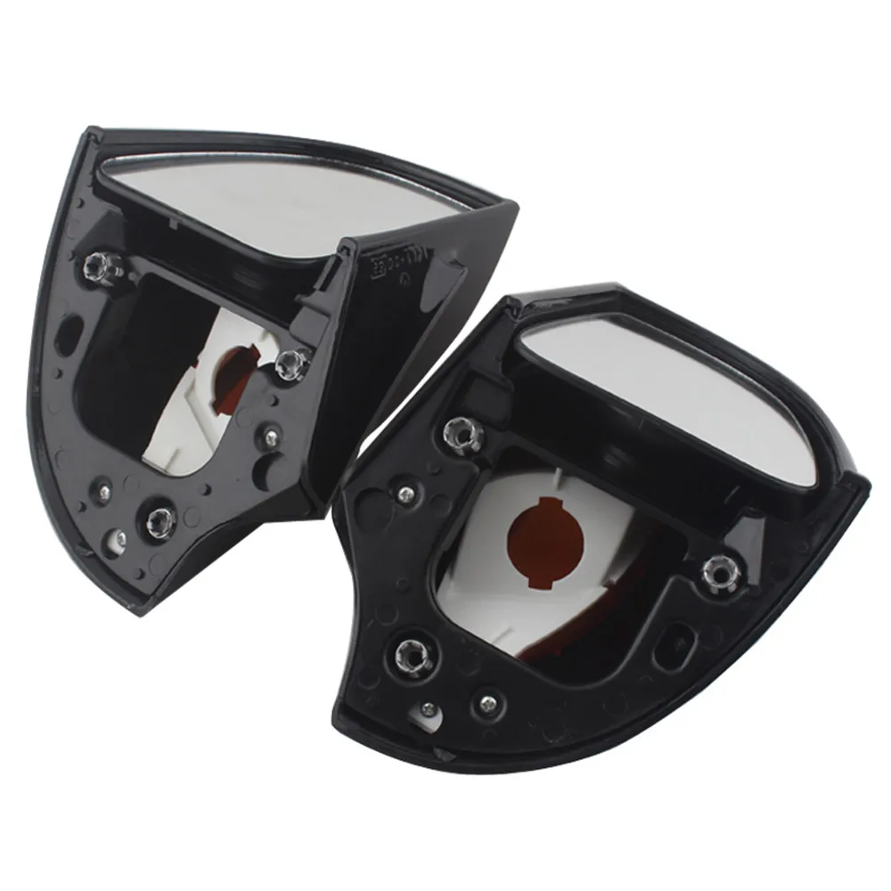 Motorcycle Left Right Rearview Side Mirrors With Amber Turn Signal Light Indicators Fit For BMW R1100RT R1100RTP R1150RT