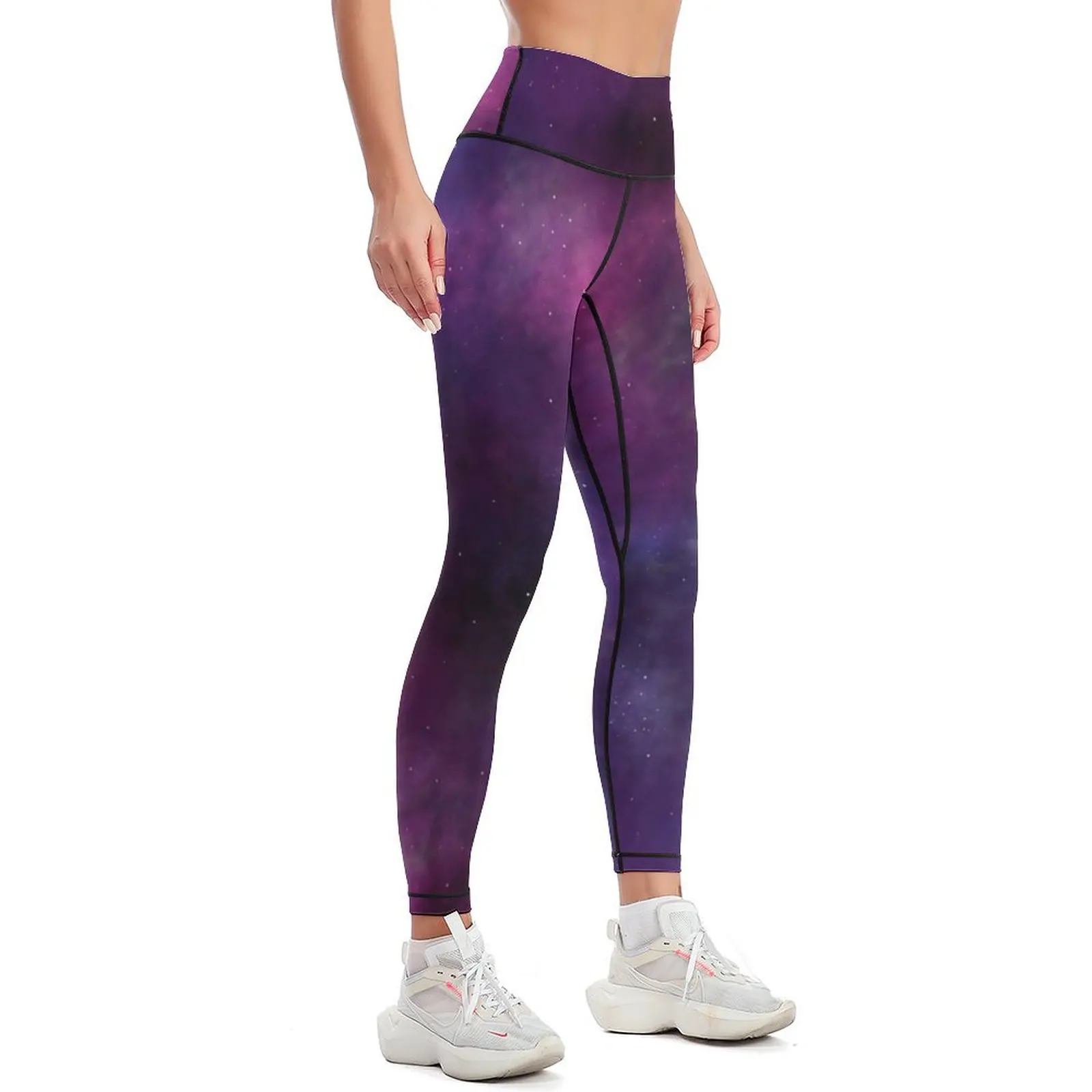 Bi Pride Galaxy Leggings gym clothing sporty woman gym Womens Leggings