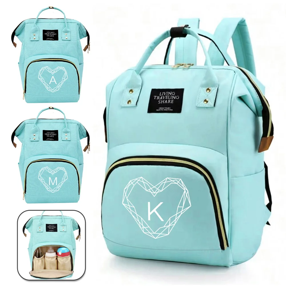 

Mom Backpack Multifunction Diaper Bags for Infant Care Milk Bottle Storage Pouch Large Capacity Outting Bag with Compartments