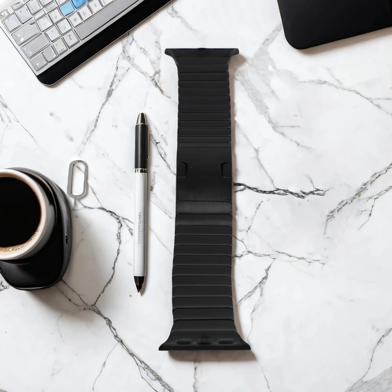 JABS Strap For Apple Watch Band 38Mm Stainless Steel Bracelet Iwatch 9 Band Bracelet Wristband Replacement Accessories