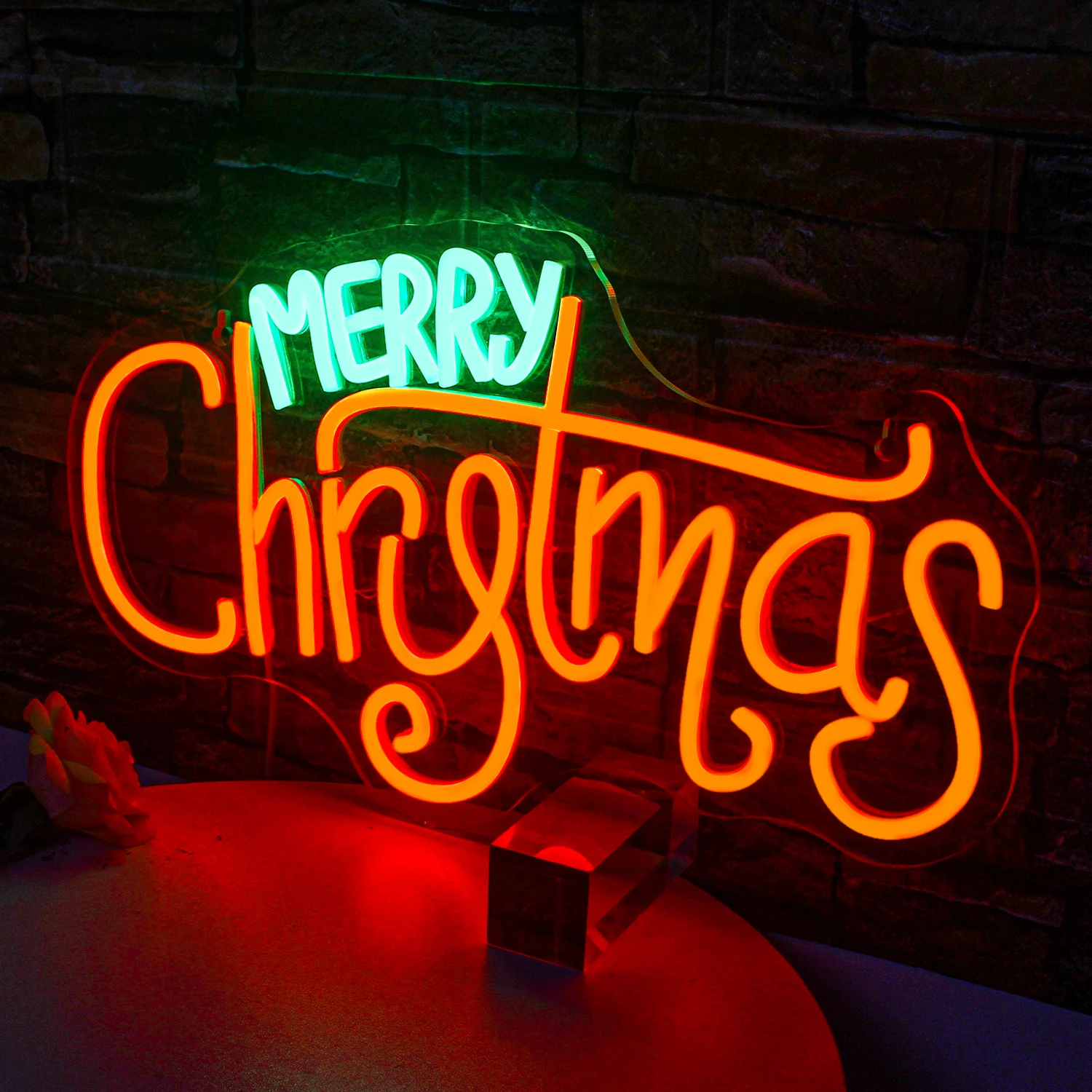 

Christmas Neon Sign for Bedroom Wall Decor Led Light Christmas Signs Light Up Sign Home Living Room Christmas Party Decor Gifts