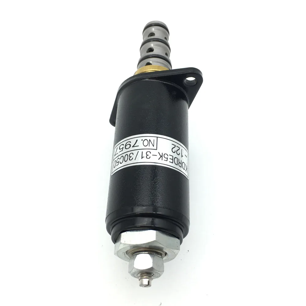 YN35V00048F1 SK200-8 Solenoid Valve KDRDE5K-31/30C50-122 For KOBELCO Parts Excavator Accessories