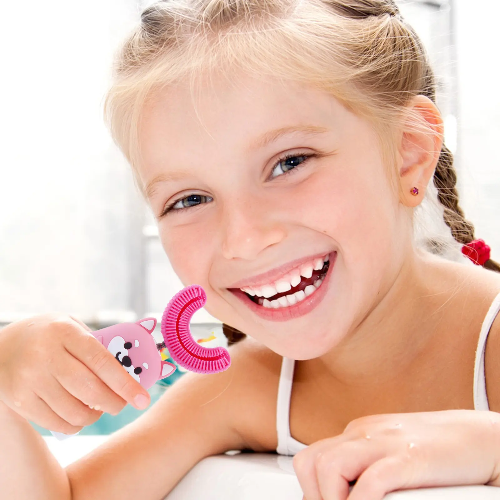 baby-u-shape-electric-toothbrush-cartoon-animal-shape-kids-full-automatic-silicone-brush-head-child-oral-cleaning-toothbrush