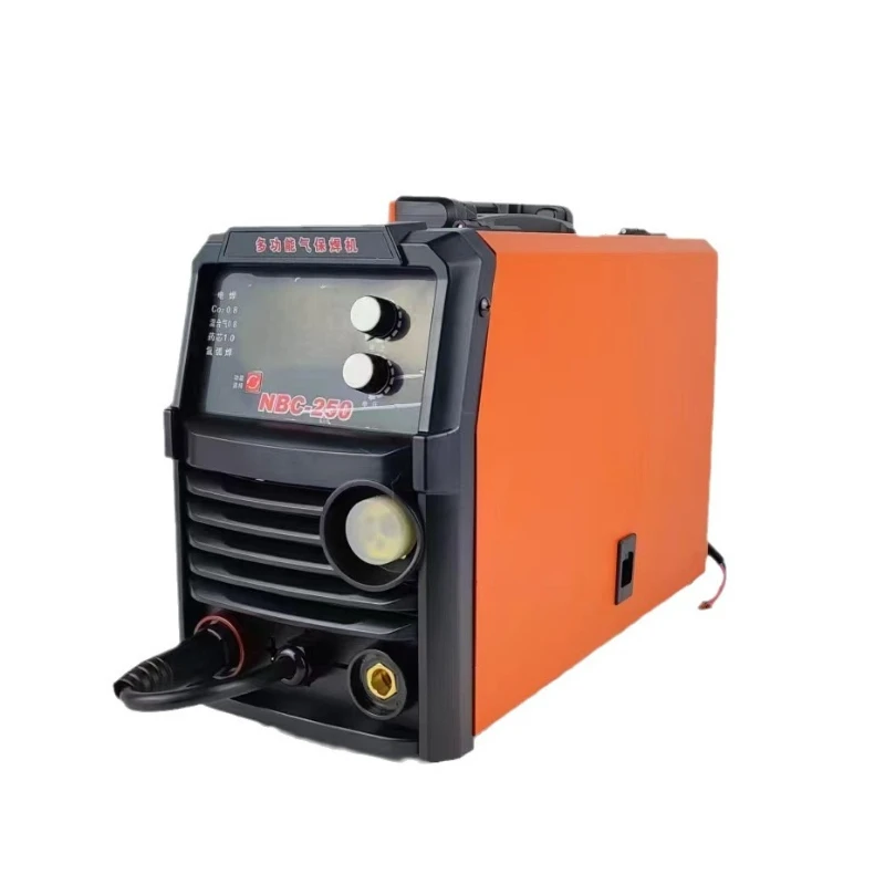 

Multifunctional gas shielded welding machine with gas, two shielded welding, three-purpose welding machine, small and portable