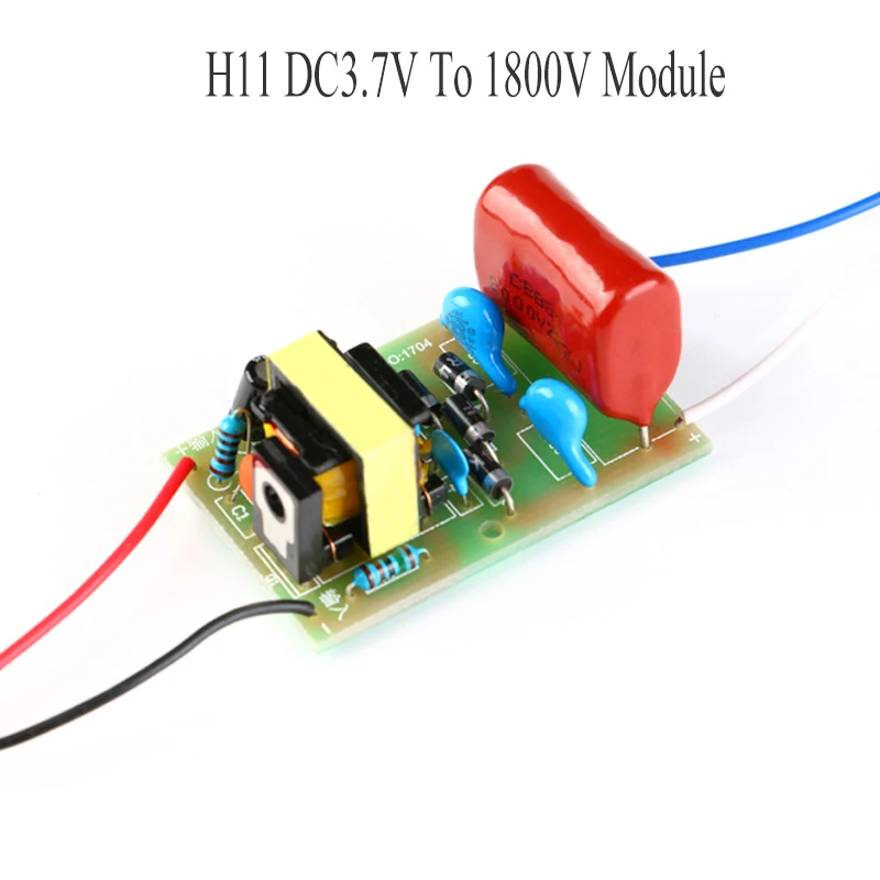 Módulo regulado da fonte de alimentação step-up DC-DC h11 dc3.7v ao módulo 1800v ajustável