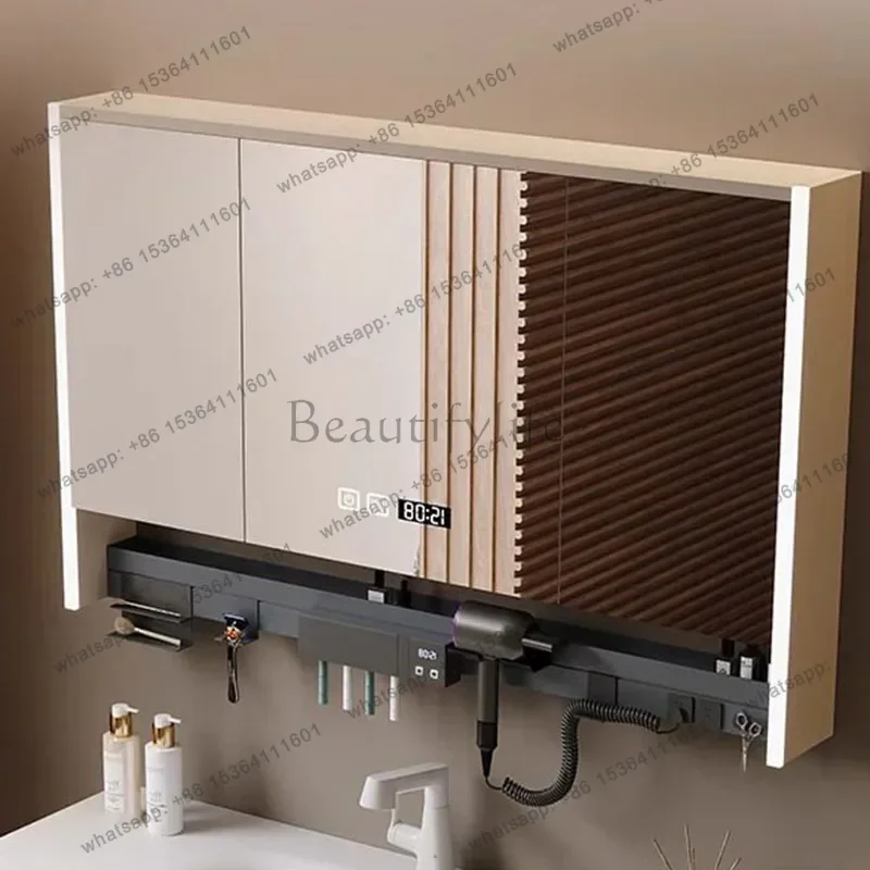 LD Accessories Storage Bathroom Cabinet Shelves Mirror Toilet Over Makeup Cupboard Organizer Decorations Gabinete