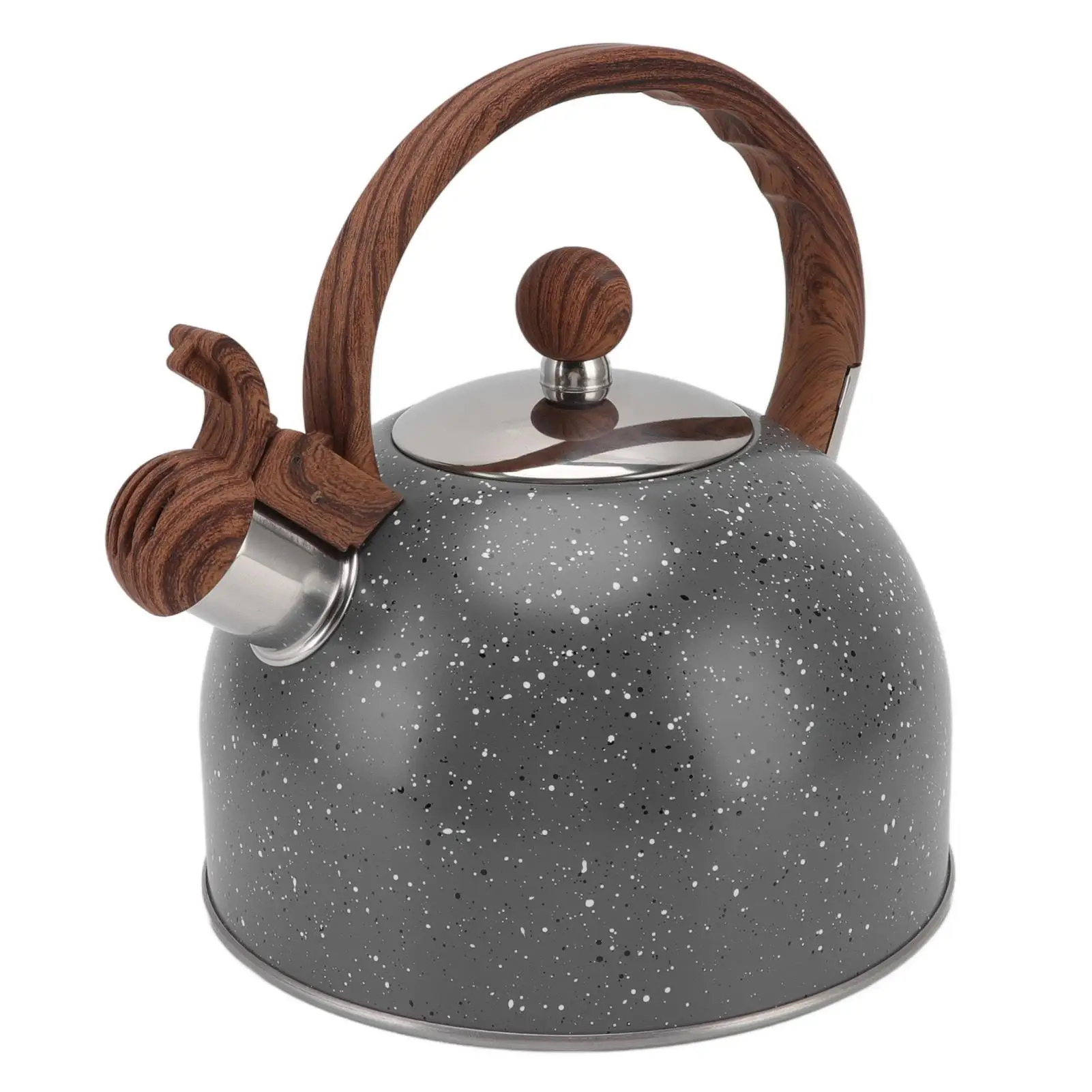 Fast-Heating Stovetop Whistling Kettle - Ideal Teapot for home Use