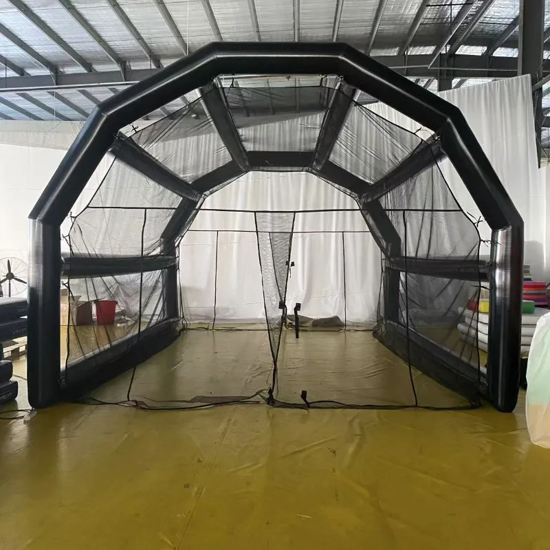 Inflatable bat cage large outdoor baseball training ground