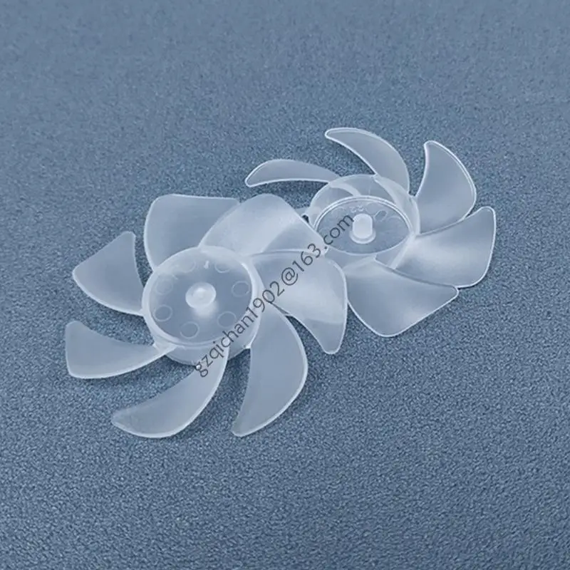X7AB 7 hojas Fan plástico Blade Universal Hogar Desktop Table Table reemplazar
