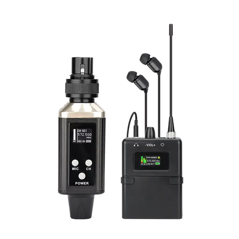 

A99E-Wireless In-Ear Monitor System Protable Li-On Rechargeable For Audio Professional Stage Monitoring