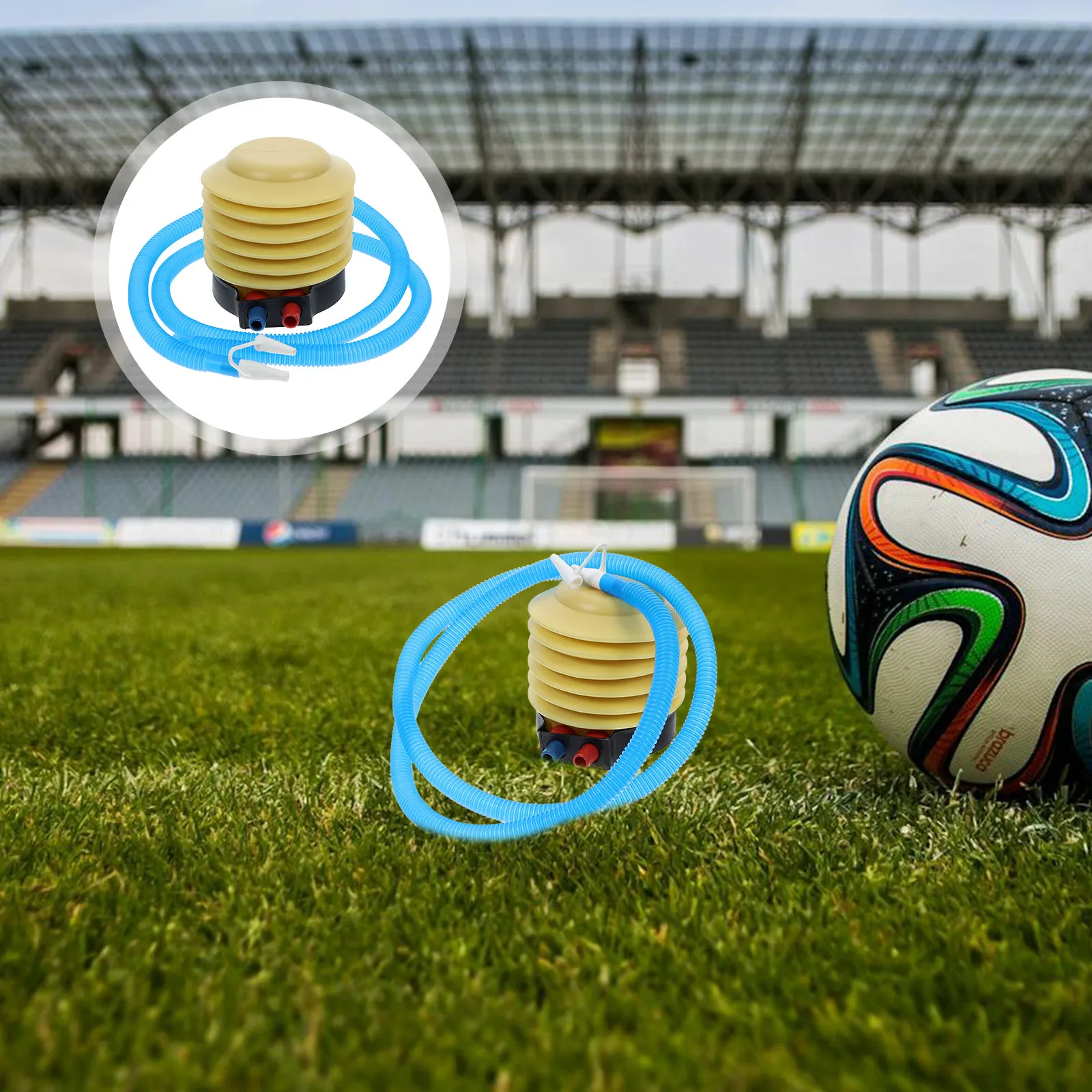 

4Pcs Foot Pump for Inflatables Portable Air Mattress Boat Ball Balloon Pump Smooth Airflow Strong Multi-Use Free Hands