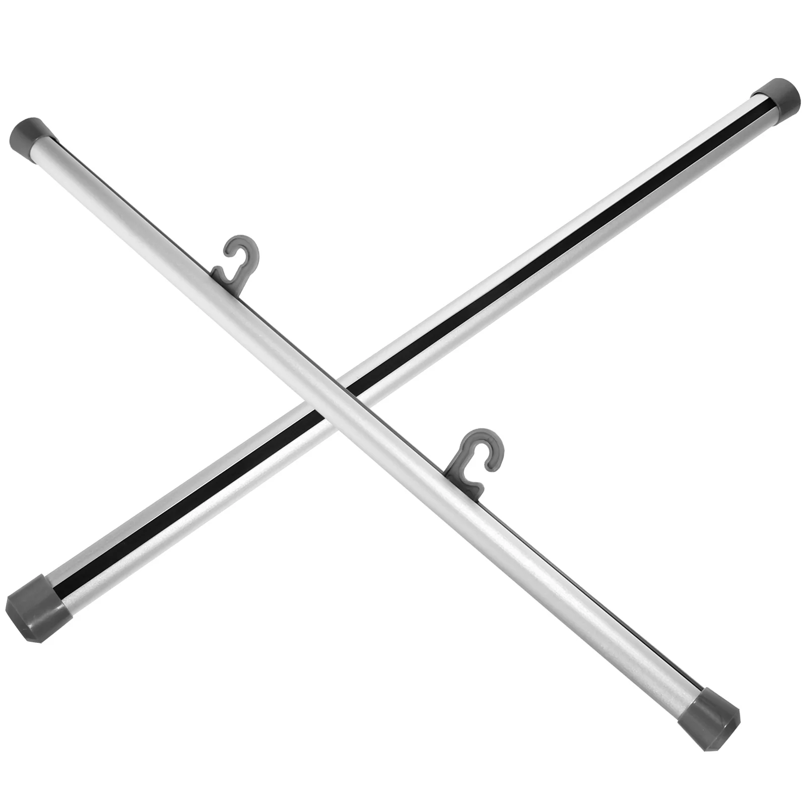 2 Pcs Poster Rod Clip Ceiling Hooks Decor Posters Picture Hanging Clothes Rack Clothing Hangers Clips Wall Scroll Artwork