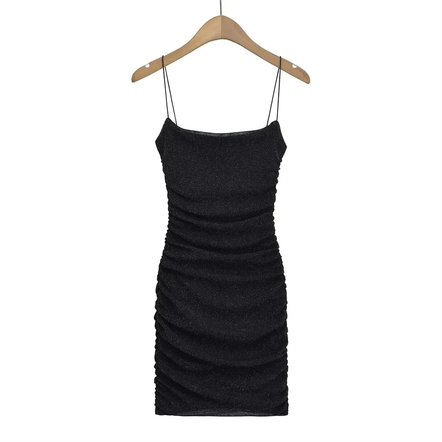 2024 new summer clothes dress high quality women black dress