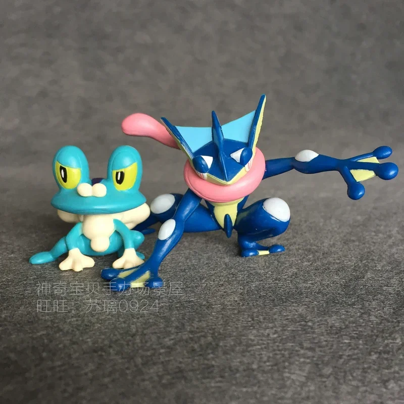 Ręcznie robiona figurka Greninja Froakie Gotowa figurka Nie ma potrzeby montażu To samodzielnie FIGURE TOYS