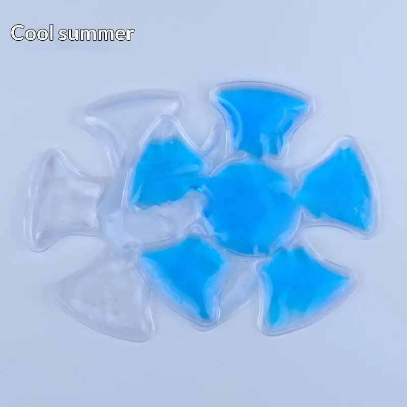 Reusable Facial Gel Ice Pack Soft Flexible Hot Cold Dual Use For Reducing Puffiness Post Surgery Recovery Skin Care