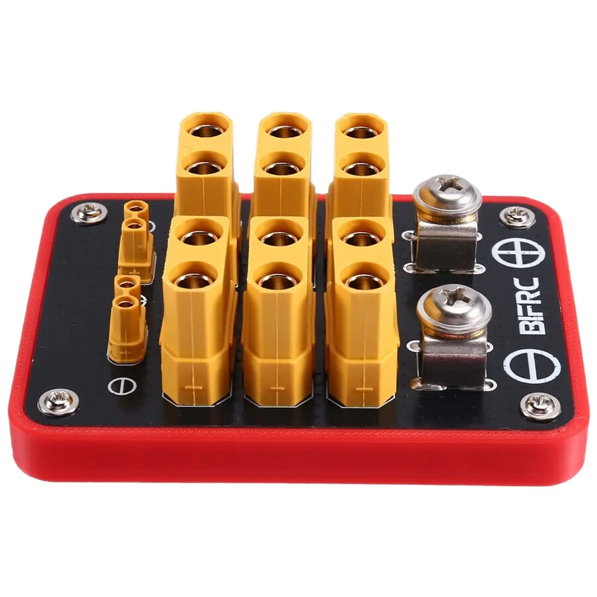 SWXF  300A Large Current PDB Power Distribution Board W 6CH XT90 2CH XT30 Connectors for RC Boat Submarine Robot DIY Accessories