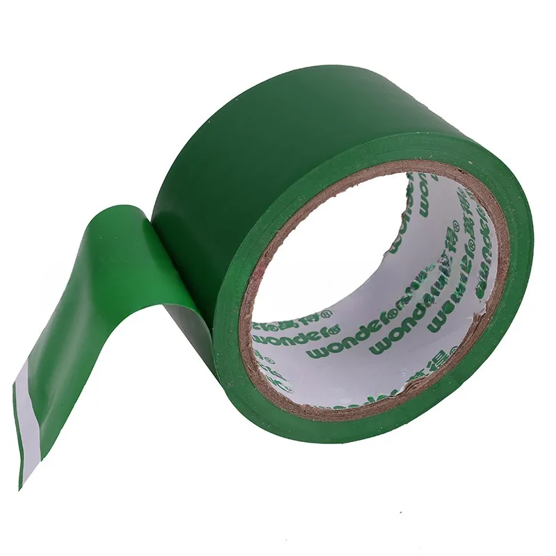 5cm Solid Color Adhesive Tape PVC Basketball Volleyball Tennis Court Tape Playing Court Ground Line Marking Floor Glue Gym Sport