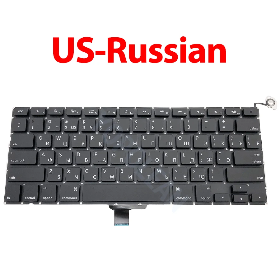 New A1278 Keyboard with screw For MacBook Pro 13'' A1278 US UK