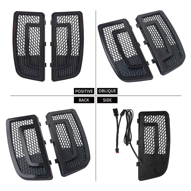 Applicable to Harley Electra Glide Road King Street Glide Tourer Leg Lamp 3-in-1 Daytime Running Turn Signal Light 14-24