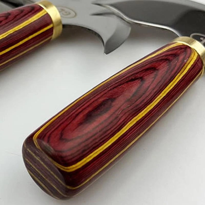 E06B Professional Leather Semicircle for Head Knife Handle Leather Craft Working Tool Leather Cutting Handwork Too
