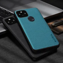 Case for Google Pixel 5 5A 4A 4 XL unique fashion houndstooth pu leather cover