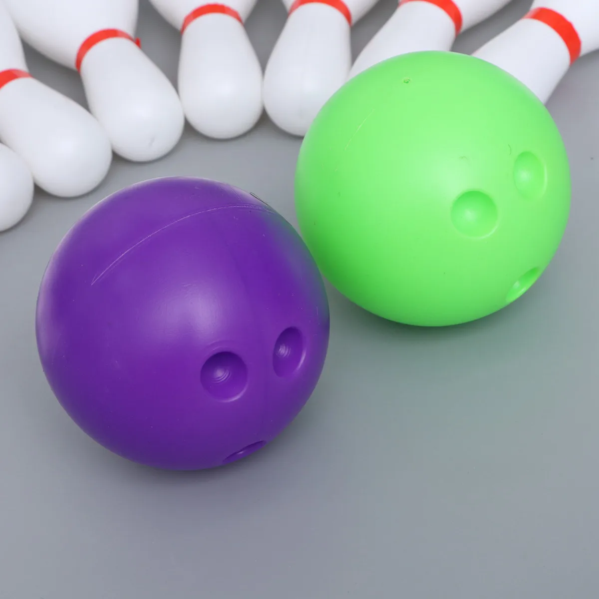 

12Pcs Bowling Game for Kids Large Size Non-Slip Base Educational Cognitive Development Playset Indoor Outdoor Family