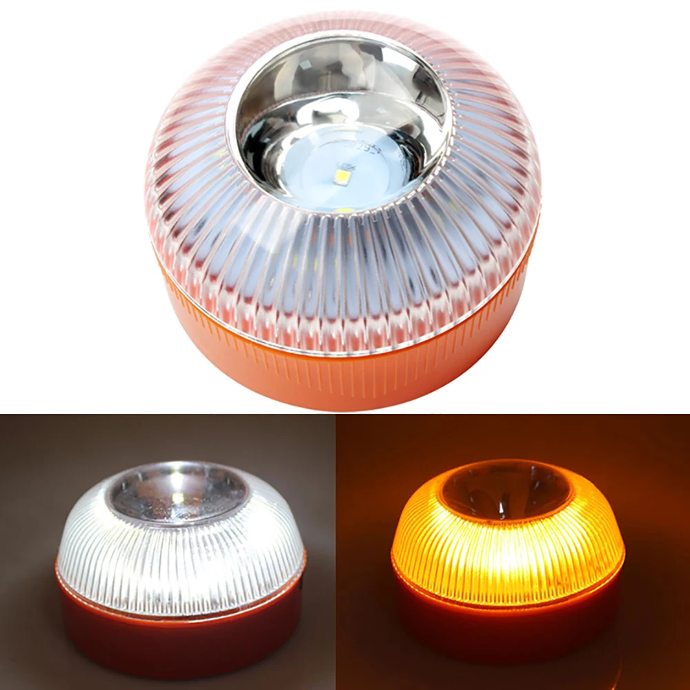 New Emergency Light V16 Homologated DGT Approved Car Emergency Beacon Light Battery-Powered Magnetic Induction Strobe Lights