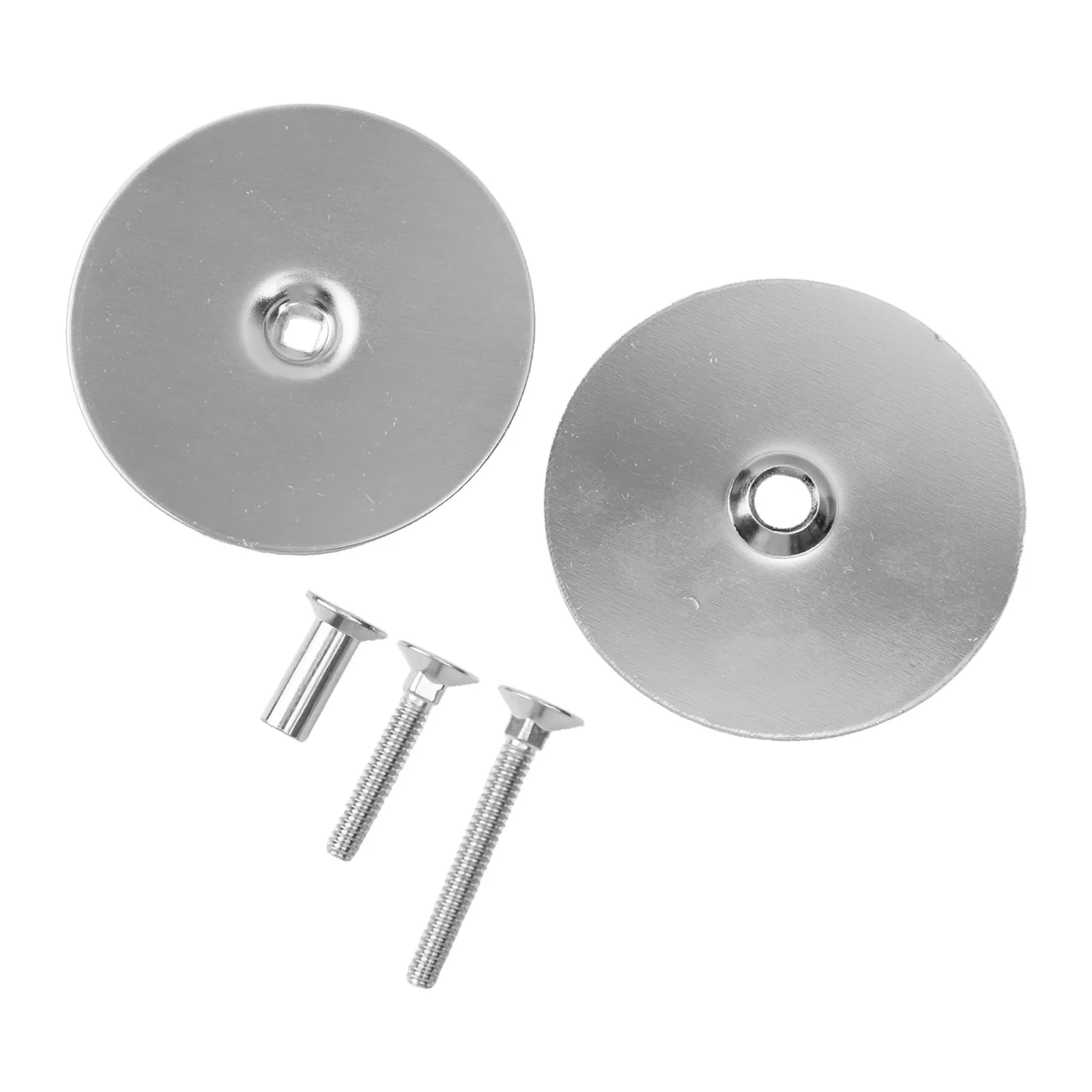 Door Renovation Hole Cover Plate Easy Installation Hardware Solution Furniture Installation Kit Included Steel Material