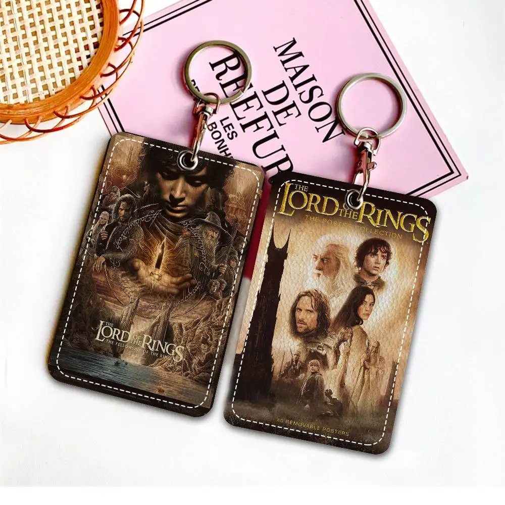 

L-L-Lord O-Of T-The R-Rings Personalised Holder Suitable for Bank card,Subway, Bus Card Wallet Card Case Badge Holder Keychain