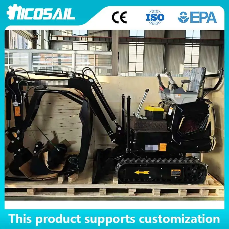 

Indoor & Outdoor 1.2ton Mini Excavator Narrow Width for Residential Renovation, Basement Excavation & Garage Foundation Work