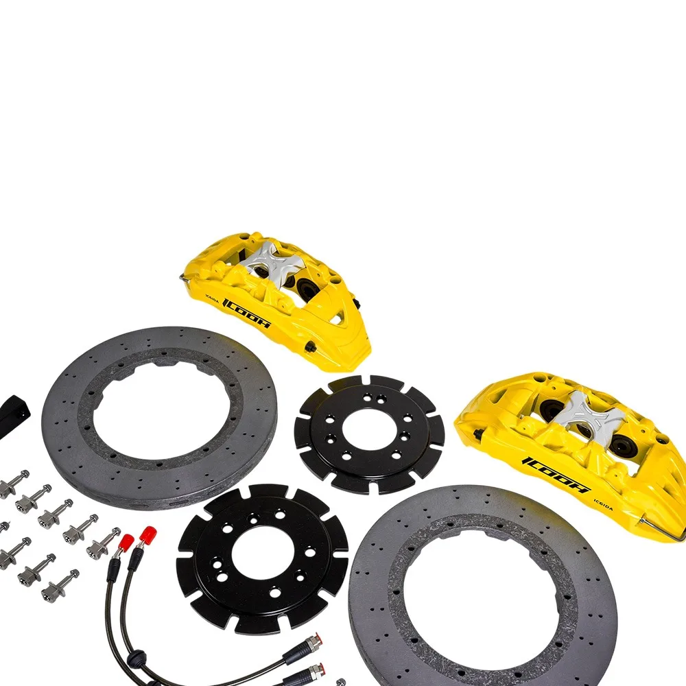 High Quality IC62 Carbon Ceramic Disc Front 380X34 6-piston brake caliper kit fits for BMW 5 Series Touring Touring (E61) 2002-2