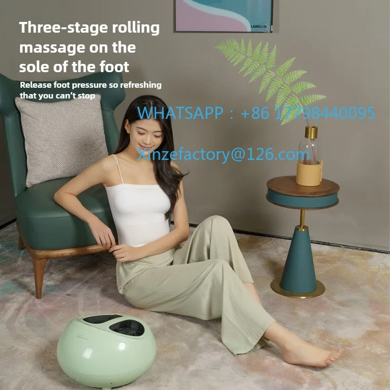 تخصيص الهدايا آلة تدليك القدم العجن المنزلية الكهربائية الأسطوانة العجن التدفئة أقدام جميلة وسادة هوائية ملفوفة بالكامل