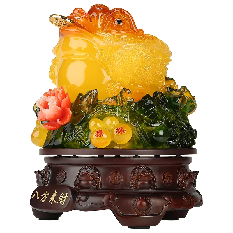 Large Yellow Lucky Decoration Three-foot Cicada New Store Opening Gift Home Feng Shui Gathering Decor