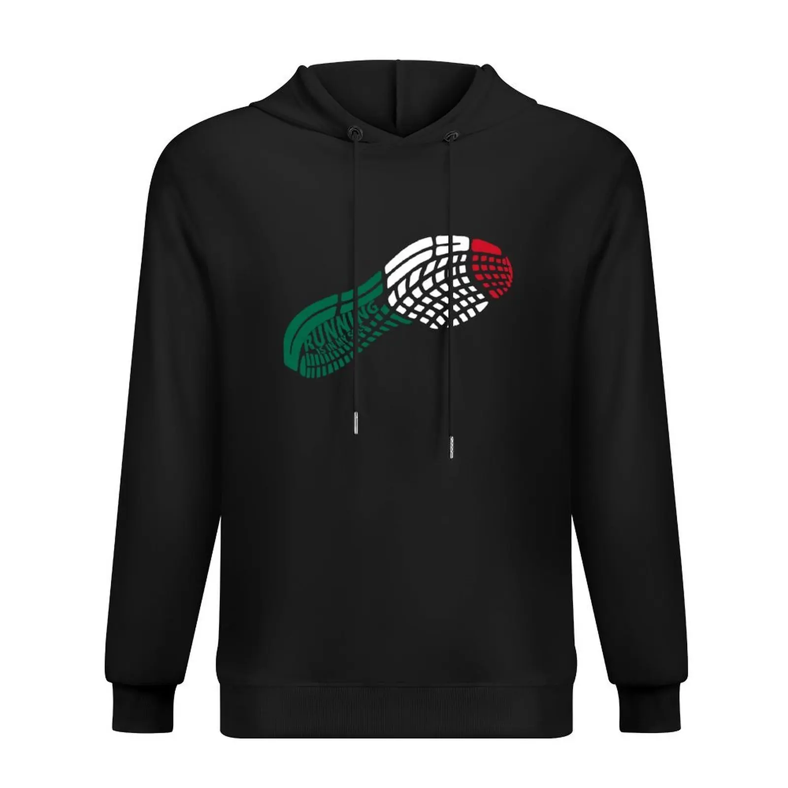 

Running is in my Sole - Mexican Flag Hoodie autumn winter clothes anime clothes blouse mens hoodies