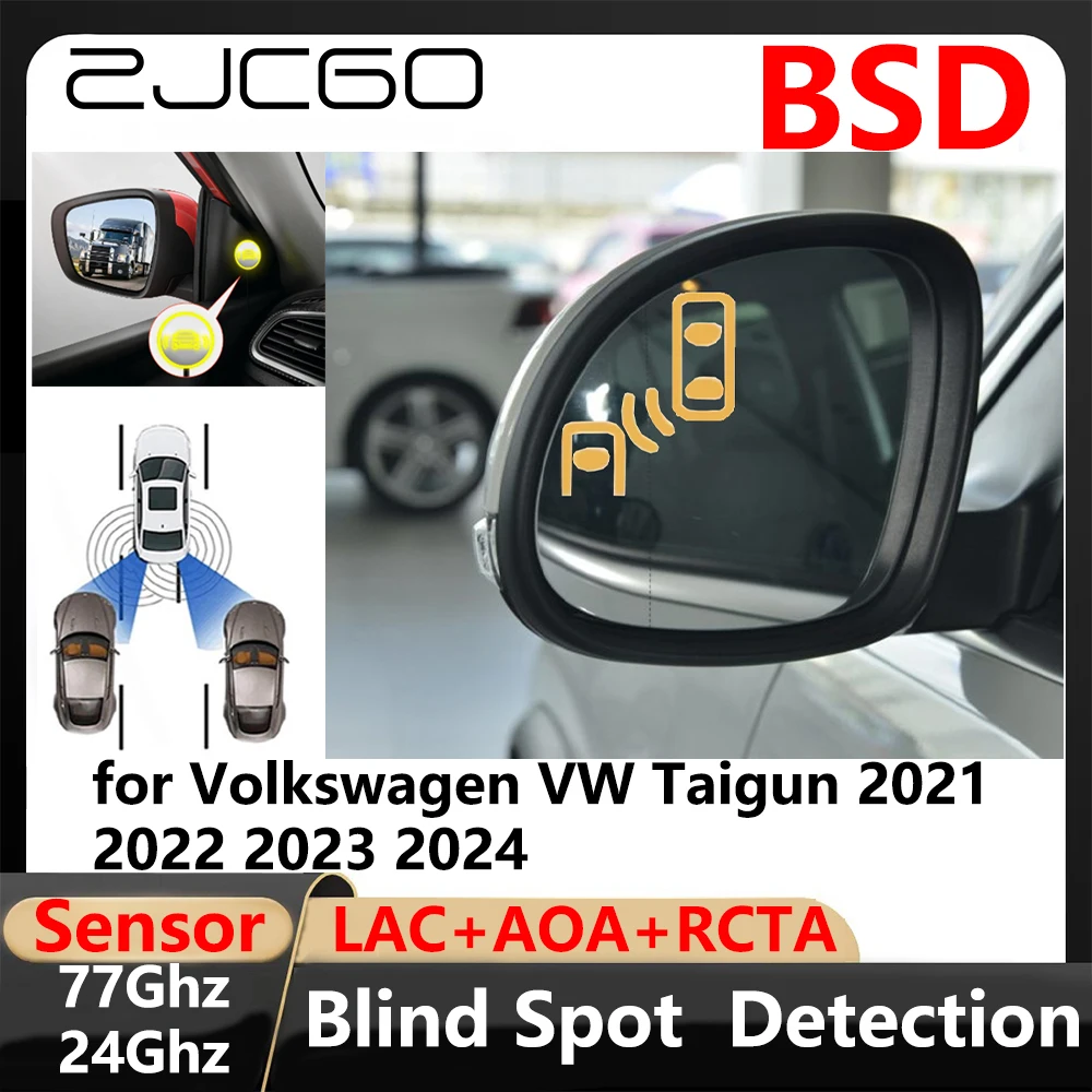 

BSD Blind Spot Detection Lane Change Assisted Parking Driving Warnin for Volkswagen VW Taigun 2021 2022 2023 2024