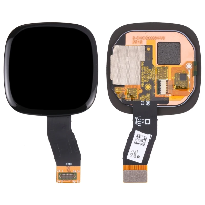 LCD Screen For Fitbit Sense 2 Smartwatch LCD Display and Digitizer Full Assembly Repair Replacement Spare Part