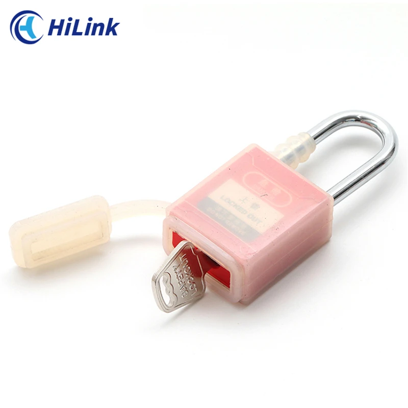 Whole Body Protection Design LOTO Pad Locks,Transparent Waterproof And Dustproof Silica Covered Safety Padlock