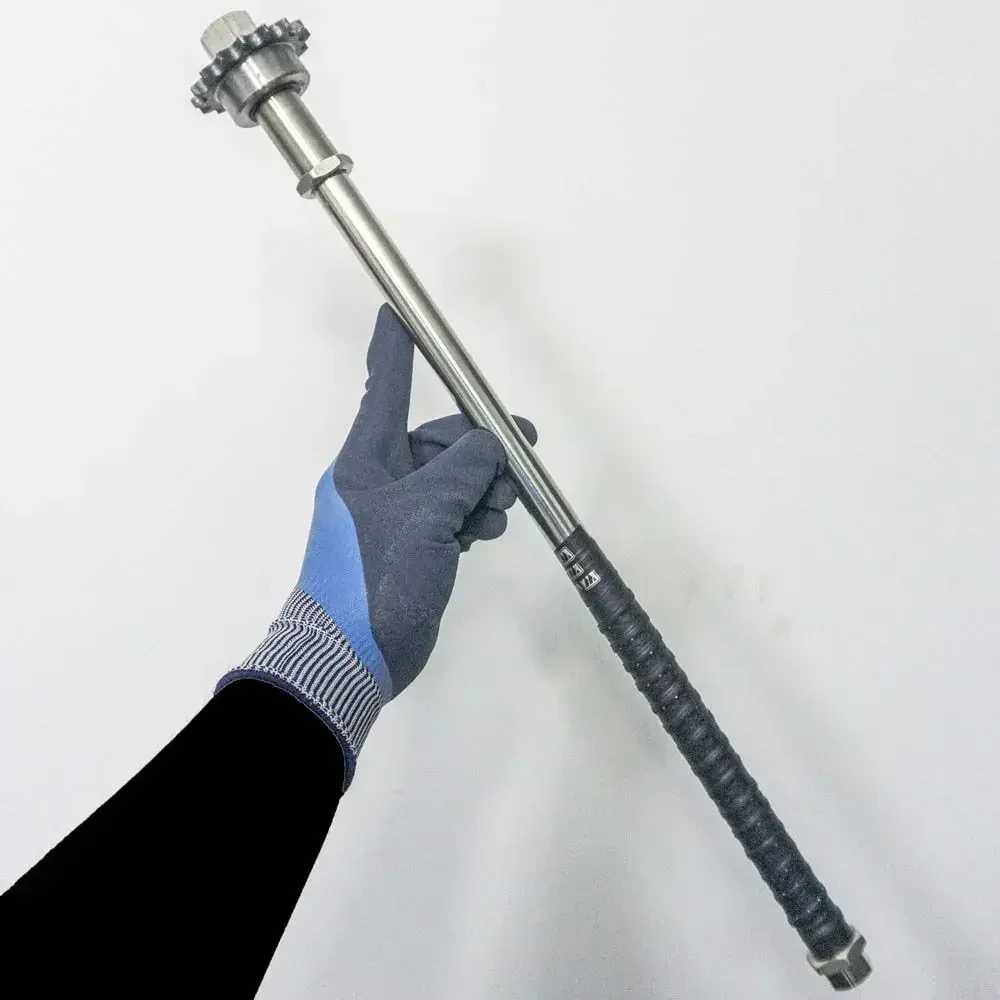 1PC NEW 60cm Outdoor Vehicle Mounted Bone Duoye Hammer Vehicle Mounted Explosion-proof Forestry Exploration Stick