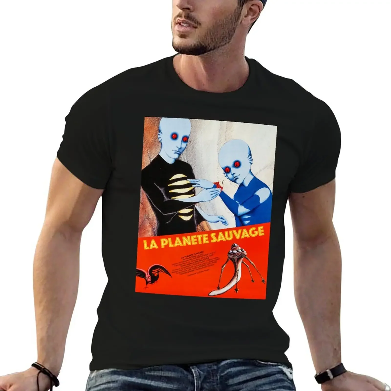 Fantastic Planet - La Planete Sauvage T-Shirt cute tops anime figures quick-drying vintage anime shirt t shirts for men