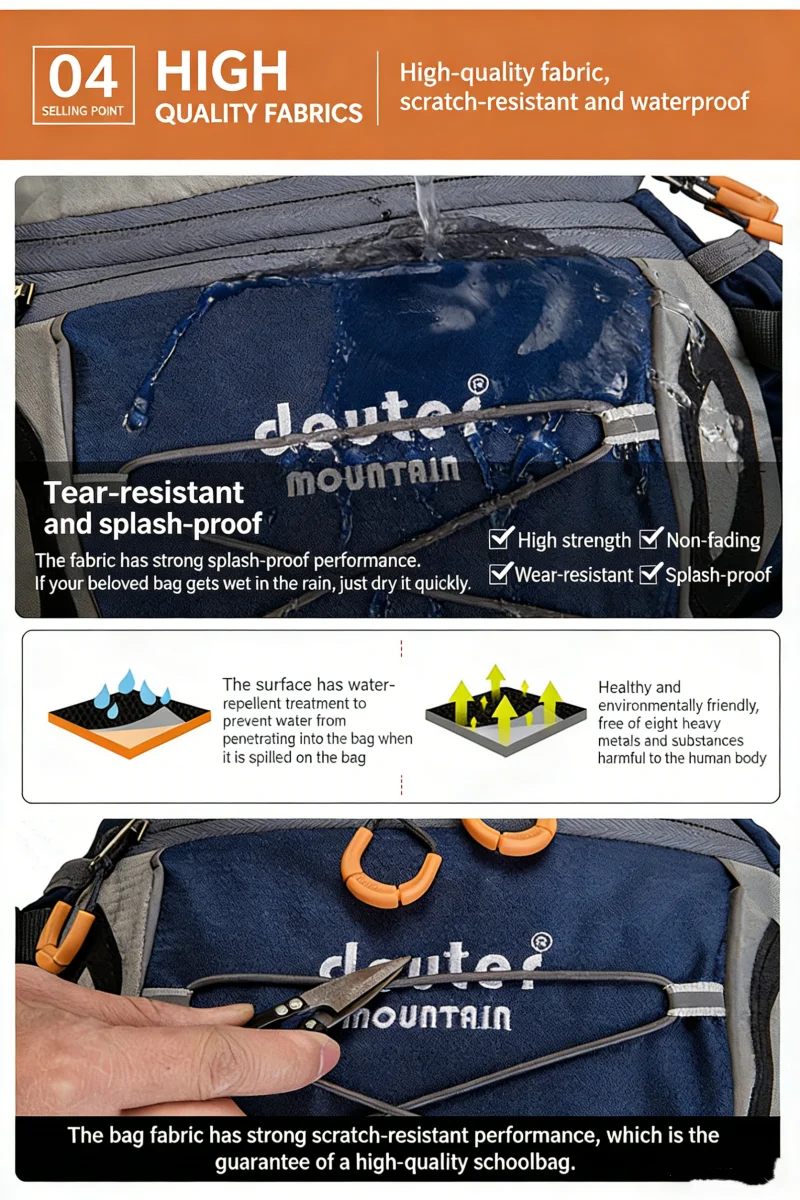 Camping Hüft- und Brusttasche Outdoor Nylon Schultertasche Crossbody Reise Fahrrad Laufen Handtaschen Klettern Herrentaschen – Detail 16