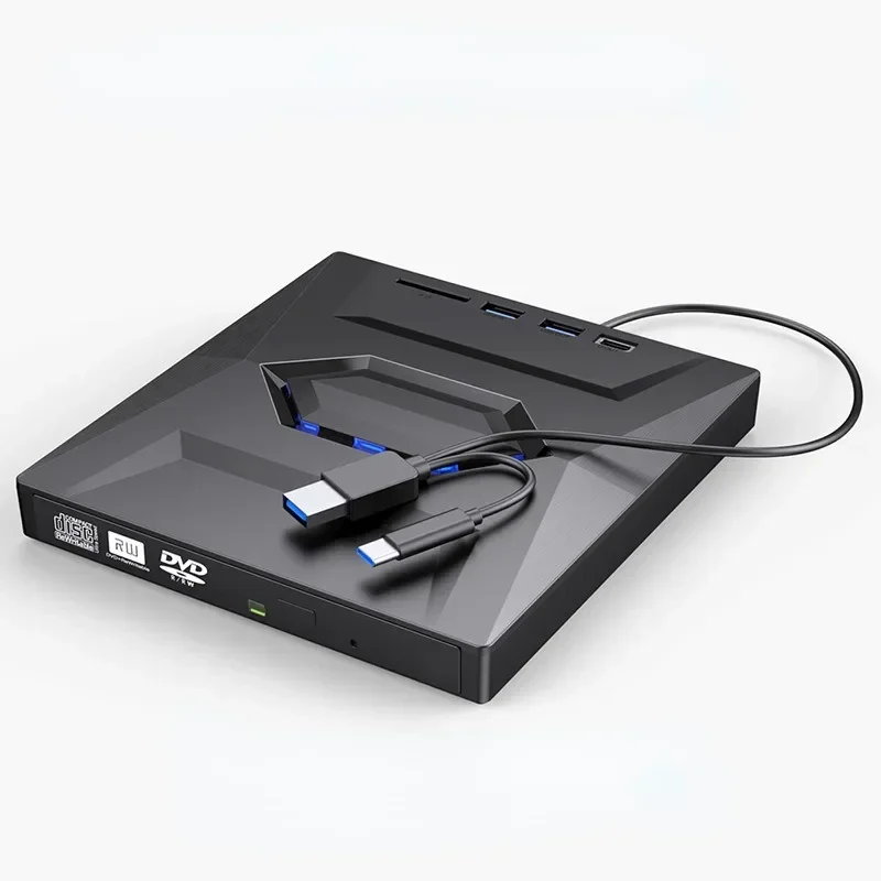 USB 3.0Type C CD esterno DVD RW Unità ottica Masterizzatore DVD Scrittore DVD Super Drive per notebook portatile