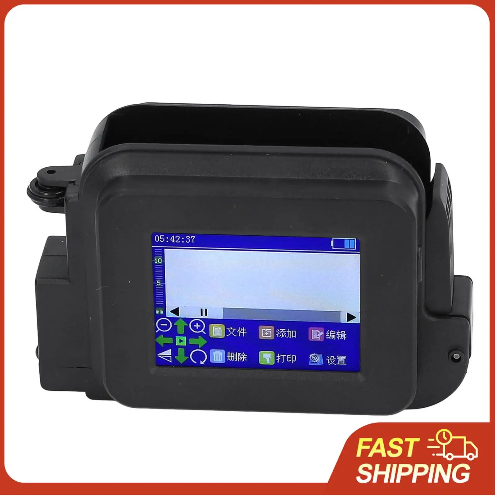 

Портативный струйный принтер DP20 с USB-зарядкой, 20 Вт, для печати даты, штрихкодов, логотипов на различных материалах, поддержка нескольких языков