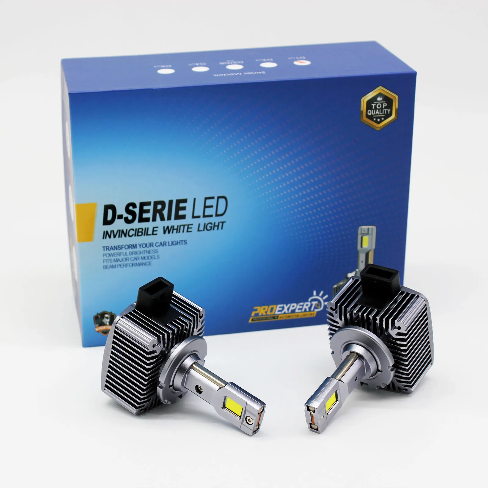 

2pc 120W LED Headlight Bulbs Conversion Kit D1S D1C D1R High Low Beam Bright White 12000lm 6000K
