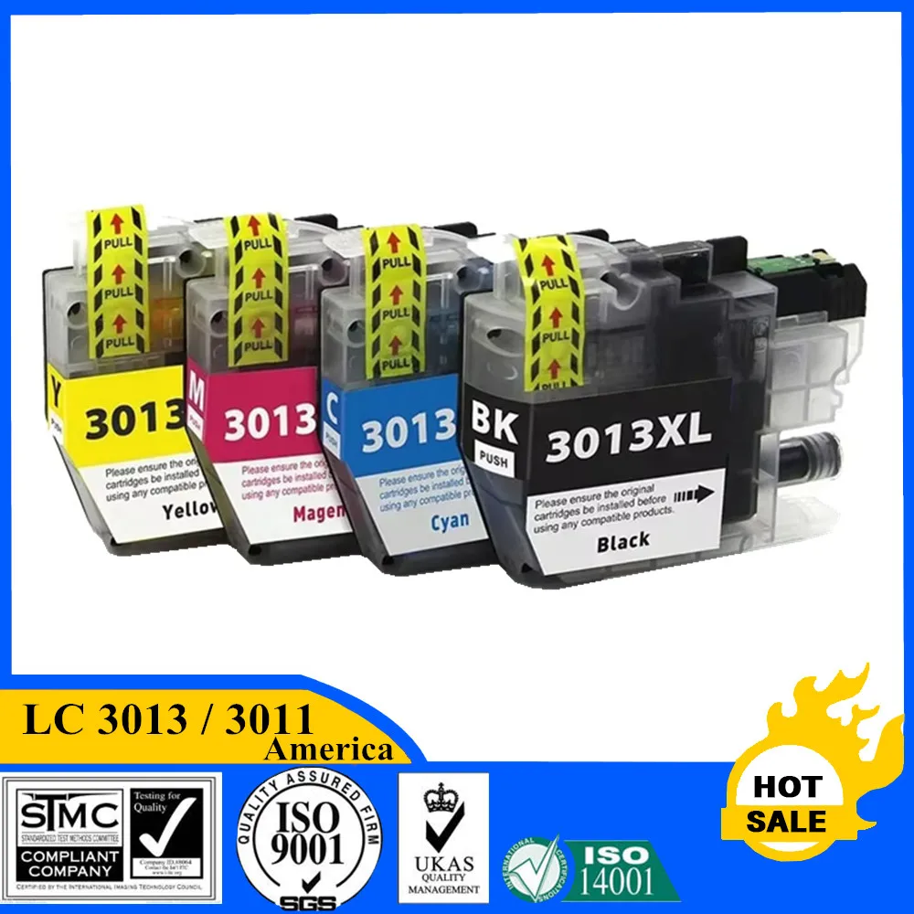 Compatible Brother Ink Cartridge for LC3013 LC-3013 suit For Brother MFC-J491DW/MFC-J497DW/MFC-J690DW/MFC-J895DW