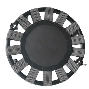 Mini trampolim para brinquedo doméstico, resistente, silencioso, compacto, pulando cama, presentes de aniversário 10 principais vendas salto trampolim - №4