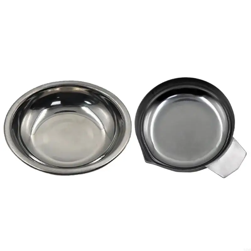 

Y3NB Pack of 2 Stainless Steel Weighing Trays for Kitchen Electronic Scale Bowls Weigh Dishes for Jewellery Herbs and More 2025