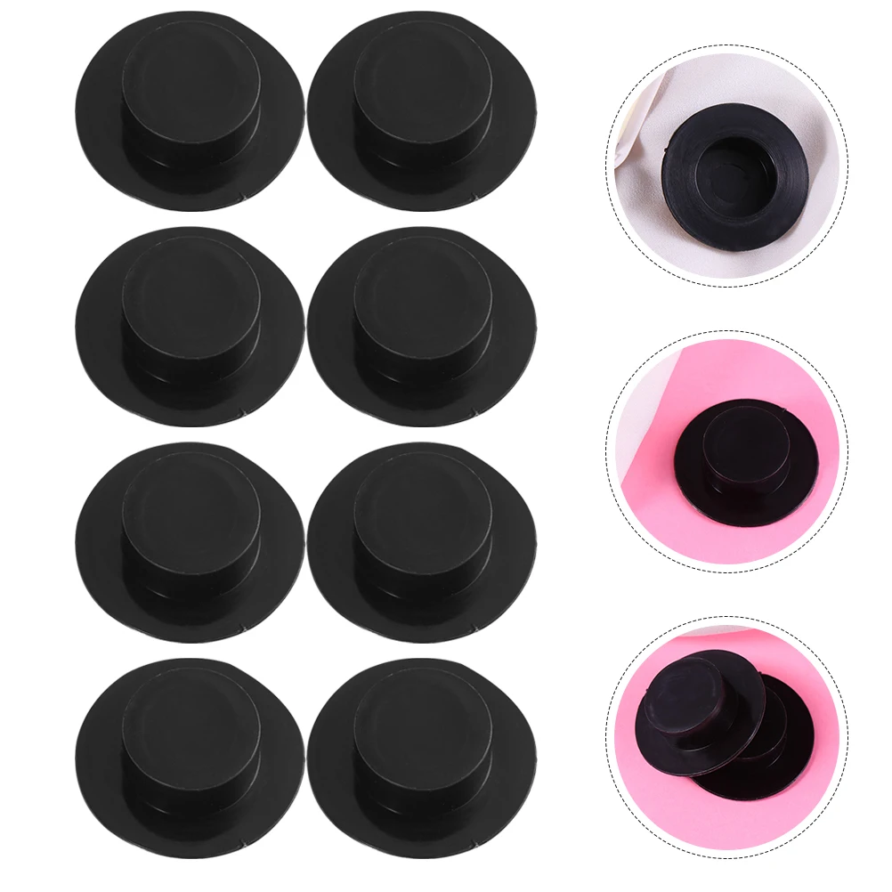 

100 Pcs Craft Mini Plastic Clown Hat Tiny Top Hats for Crafts Miniature Adorable
