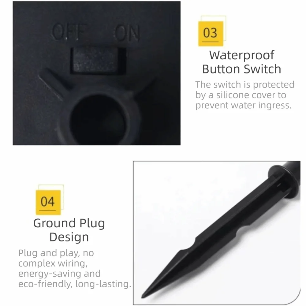 

Multi Craft LED Solar Lawn Light Resin Cottage Waterproof Design LED Garden Light Miniature Fairy House Fairy Mushroom House