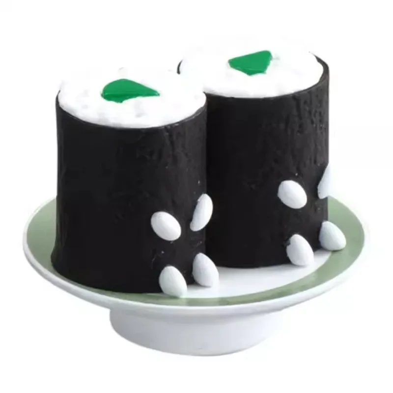 Sushi Wait Modellering Gashapon Tunas Kawaii Desktop Ornament Action Figure Model Speelgoed